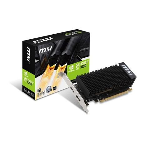 MSI, Carte Graphique GeForce GT 1030 LP OC 2 Go (V809-2498R)