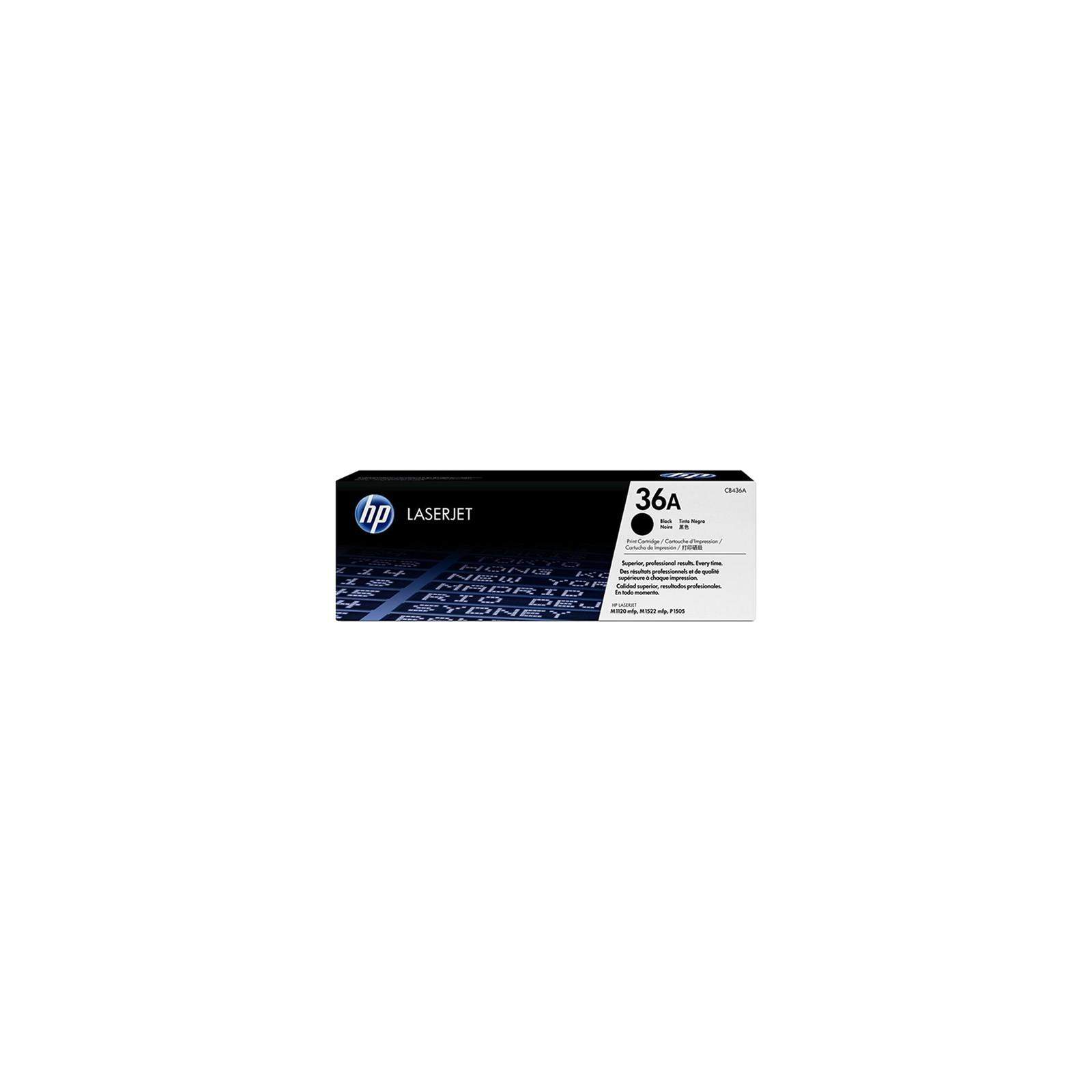 Toner Hp 36A LaserJet original noir, consommable imprimante Toner Hp 36A LaserJet original noir, consommable imprimante