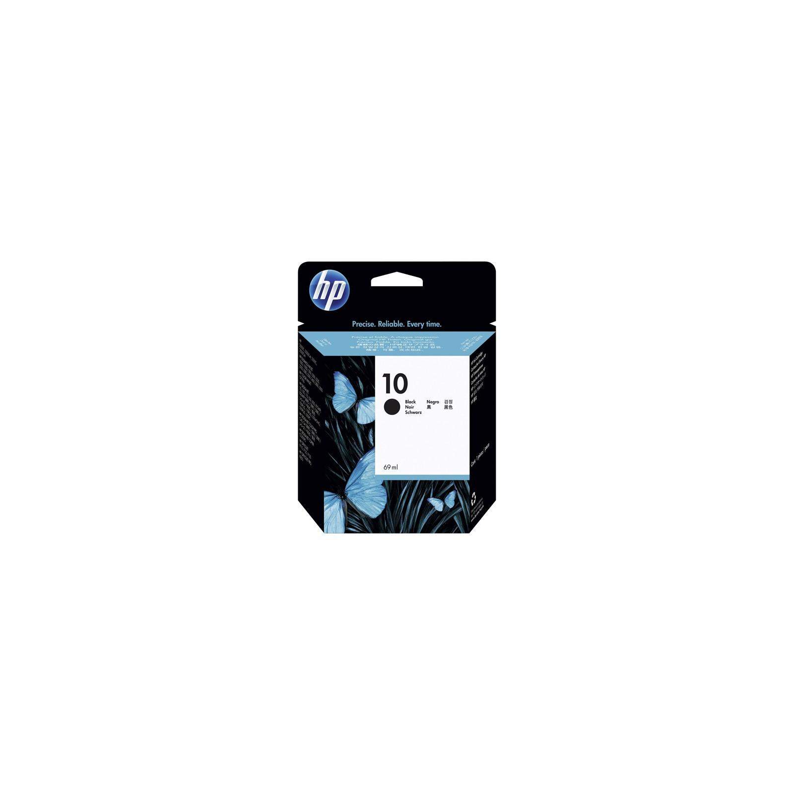 Cartouche d'encre HP 10 Noire originale Cartouche d'encre HP 10 Noire originale