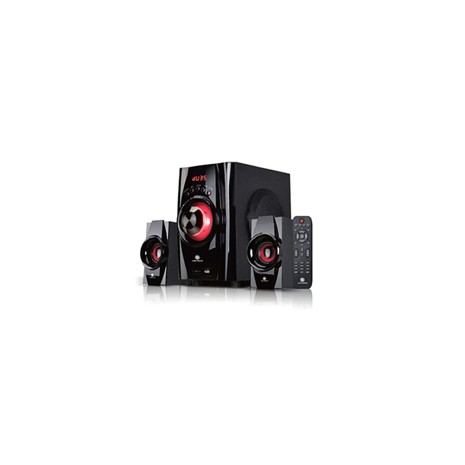 Gold Sound GS-2201, Haut-parleur 2.1, 40 Watts avec télécommande Gold Sound GS-2201, Haut-parleur 2.1, 40 Watts avec télécommande
