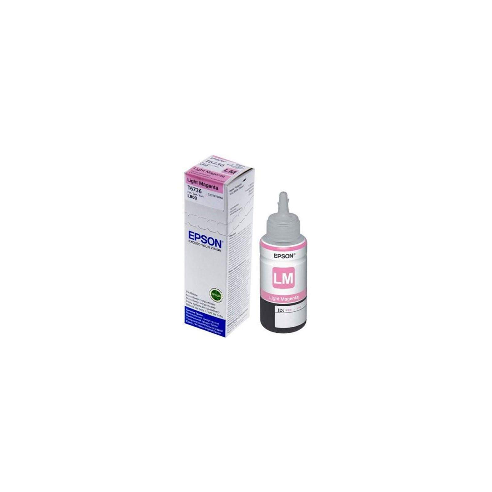 Bouteille D'encre Original EPSON T6736 Magenta Clair (C13T67364A) Bouteille D'encre Original EPSON T6736 Magenta Clair (C13T67364A)
