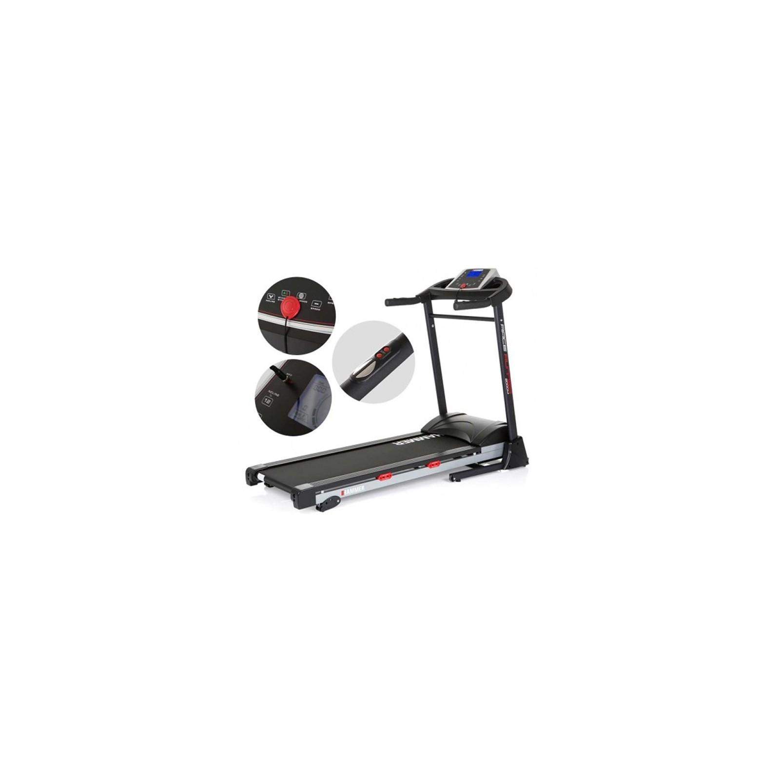 Hammer Race Runner 4334-CJ, Tapis de course électrique 2000M 20km/h Hammer Race Runner 4334-CJ, Tapis de course électrique 2000M 20km/h