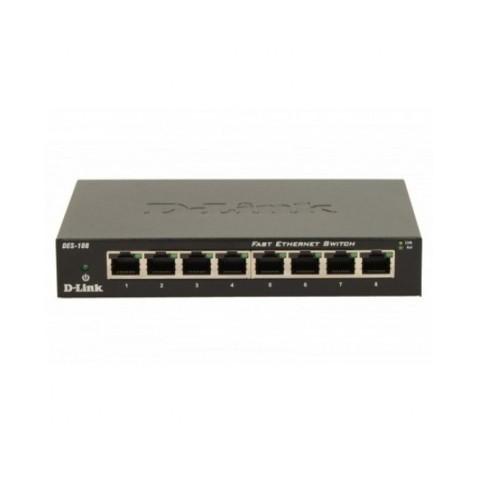 Switch Dlink DES-1008A/E 8 ports Fast Ethernet 10/100Mbps