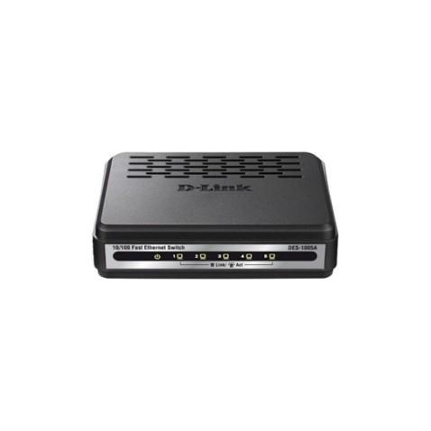 Switch DES-1005A/E 5 port fast ethernet Unmnaged Switch N Way ports 