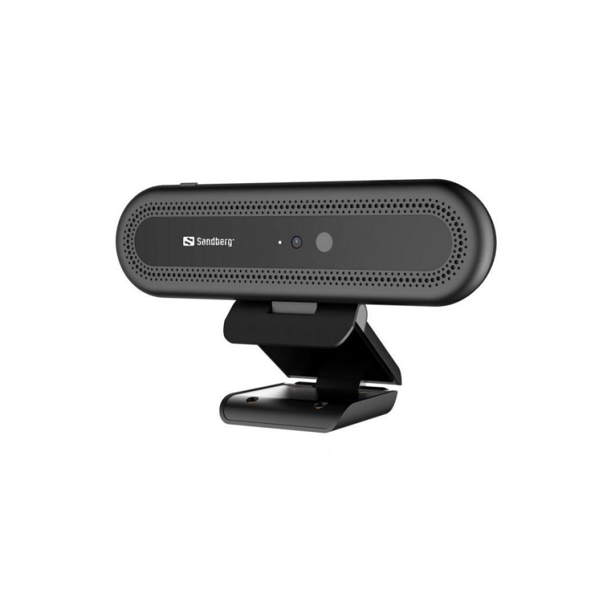 Webcam Sandberg Face Recognition 1080P HD USB - NOIR (133-99)