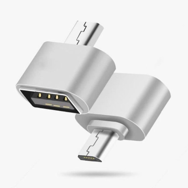 Adaptateur micro USB mâle vers USB 2.0 femelle (OTG)
