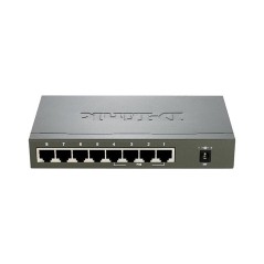 D-Link DES-1008PA, Switch Gigabit 8 Ports 10/100 Mbps Dont 4 ports PoE