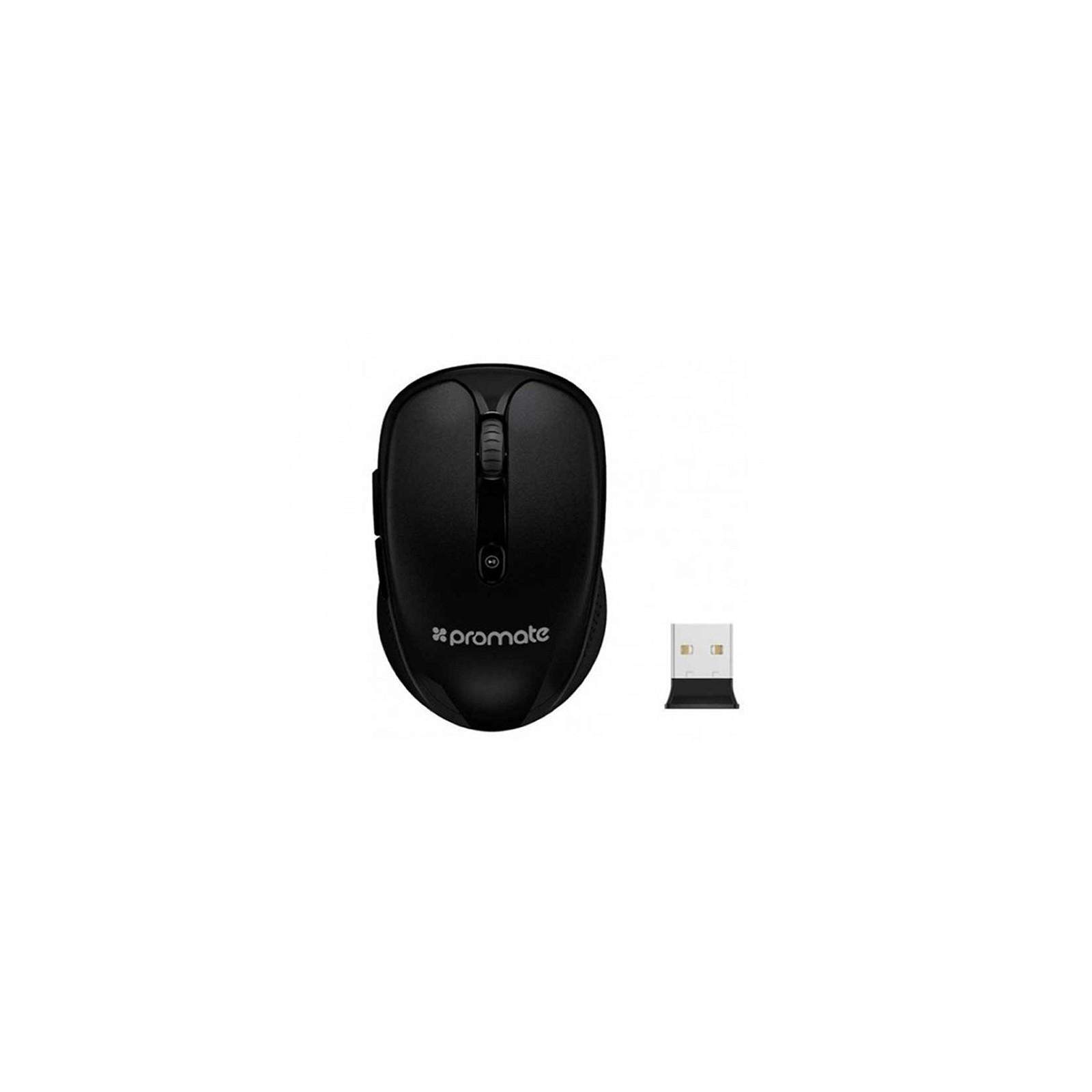 Promate CLIX-4 Bk, Souris Optique Sans Fil Noir Promate CLIX-4 Bk, Souris Optique Sans Fil Noir