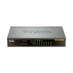 D-Link DES-1008PA, Switch Gigabit 8 Ports 10/100 Mbps Dont 4 ports PoE