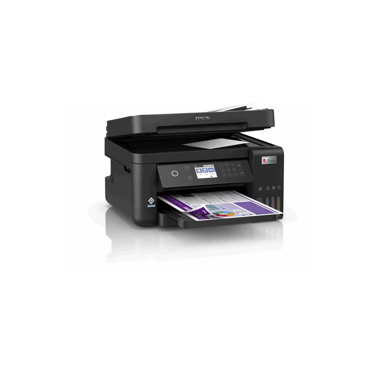 Imprimante à Réservoir Intégré EPSON ECOTANK L6270 3En1 Couleur Noir c11cj61404