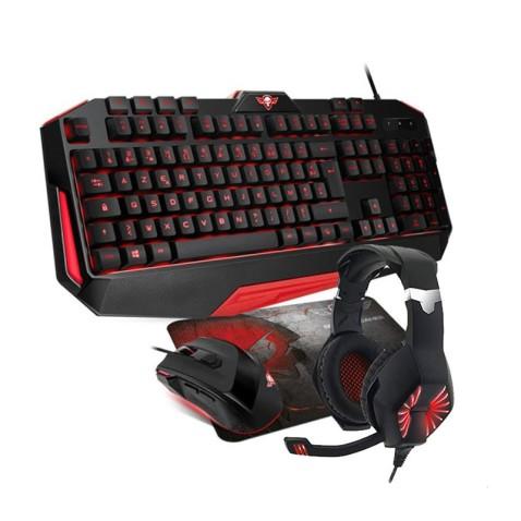 Pack Spirit Of Gamer Pro-MK3 4en1, clavier, souris, casque et tapis Gaming