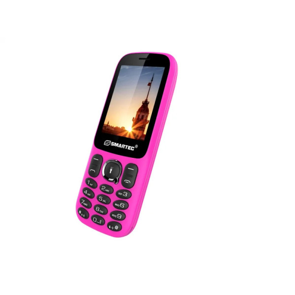 Téléphone portable Smartec S18 rose