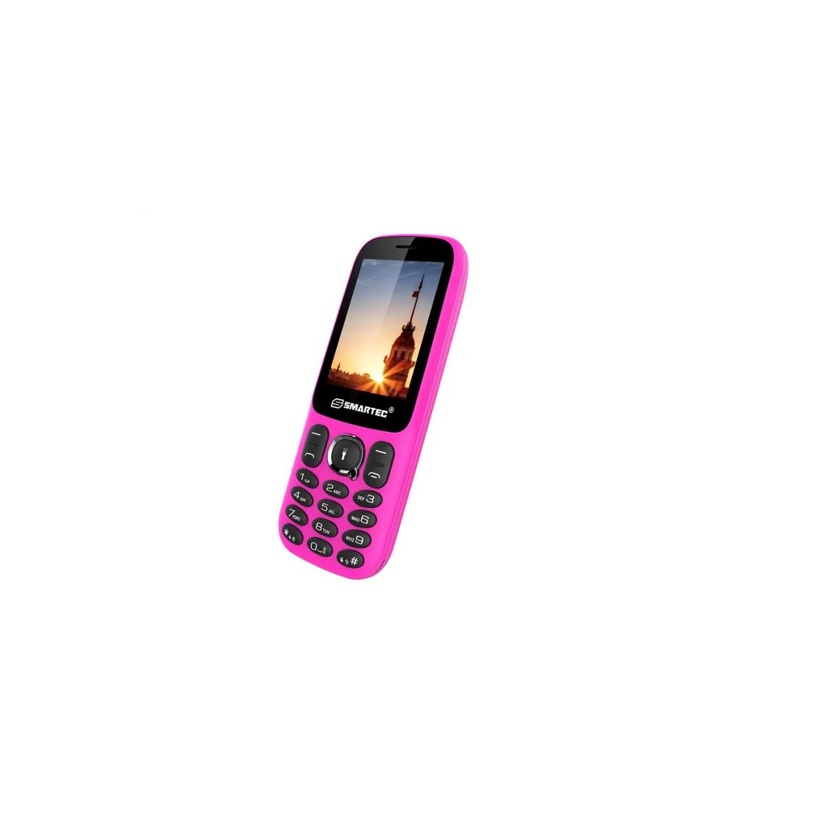 Téléphone portable Smartec S18 rose