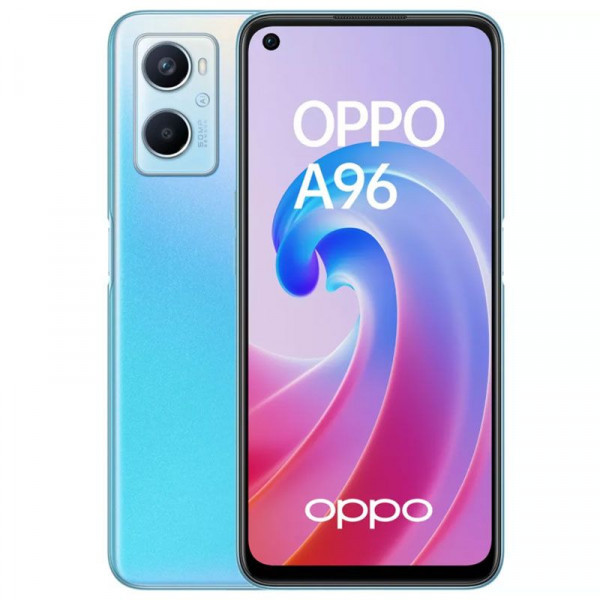 Oppo A96, Smartphone Android 4G, Ram 8Go 256 Go en Bleu