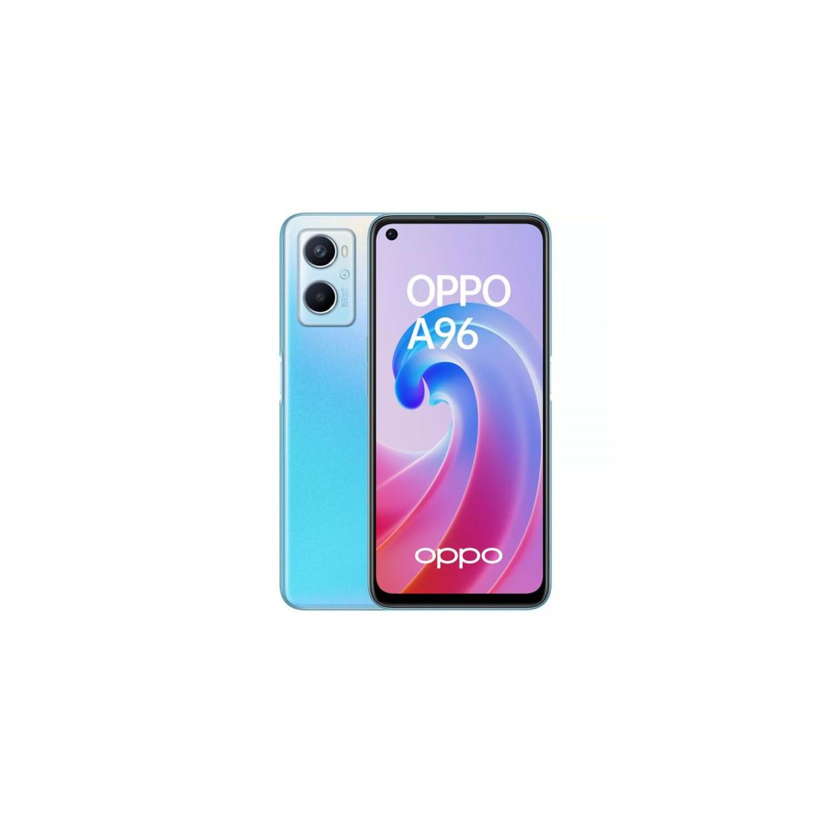 Oppo A96, Smartphone Android 4G, Ram 8Go 256 Go en Bleu