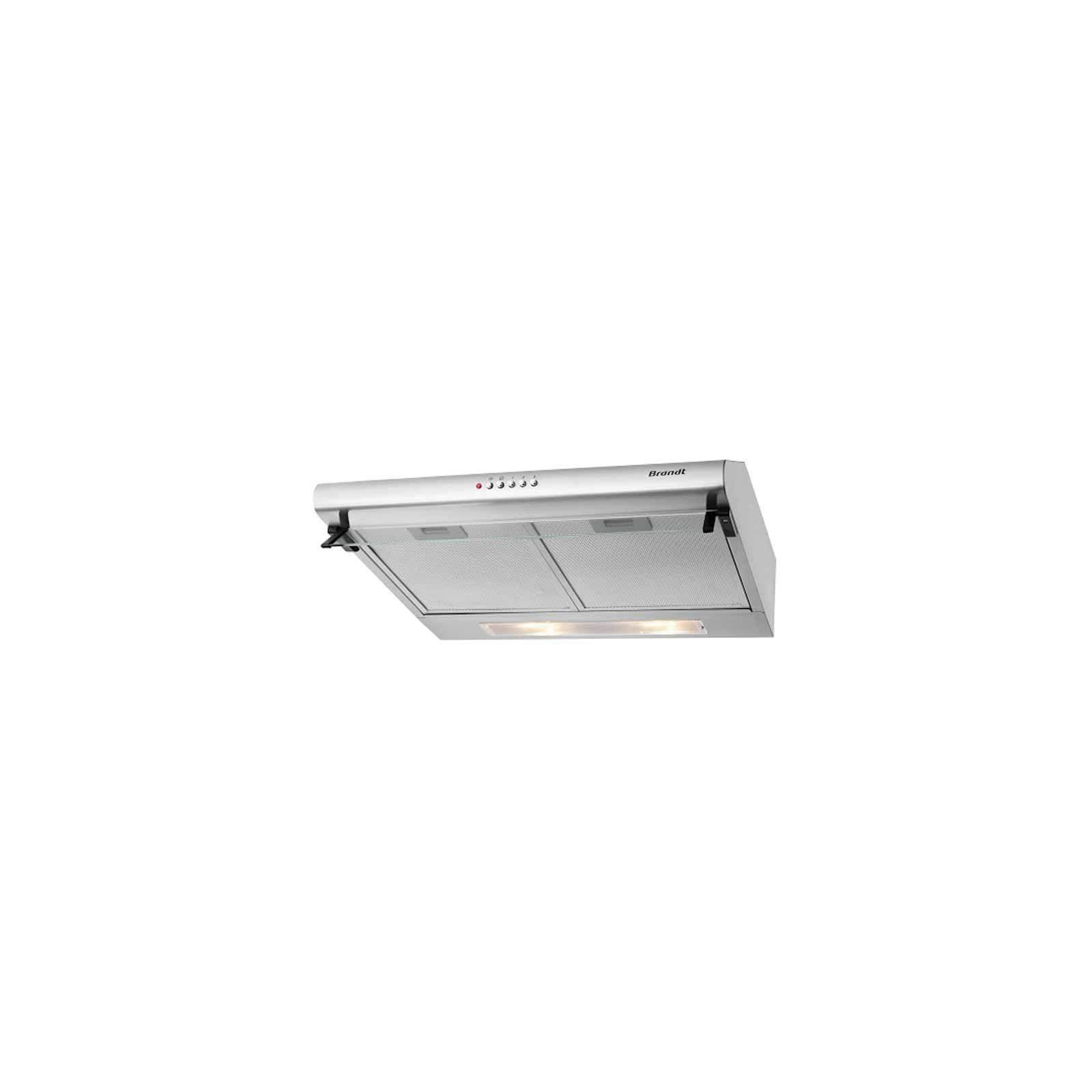 Hotte casquette Brandt BHC6601X 60 Cm Inox Hotte casquette Brandt BHC6601X 60 Cm Inox