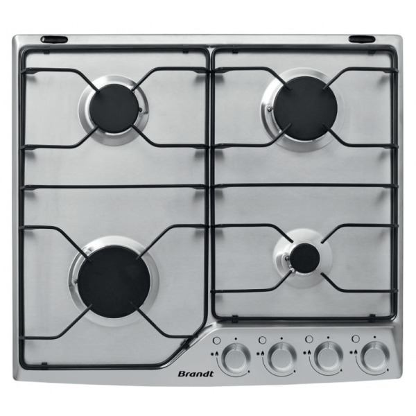 PLAQUE DE CUISSON BRANDT BPE8610X 4 FEUX 60 CM - INOX