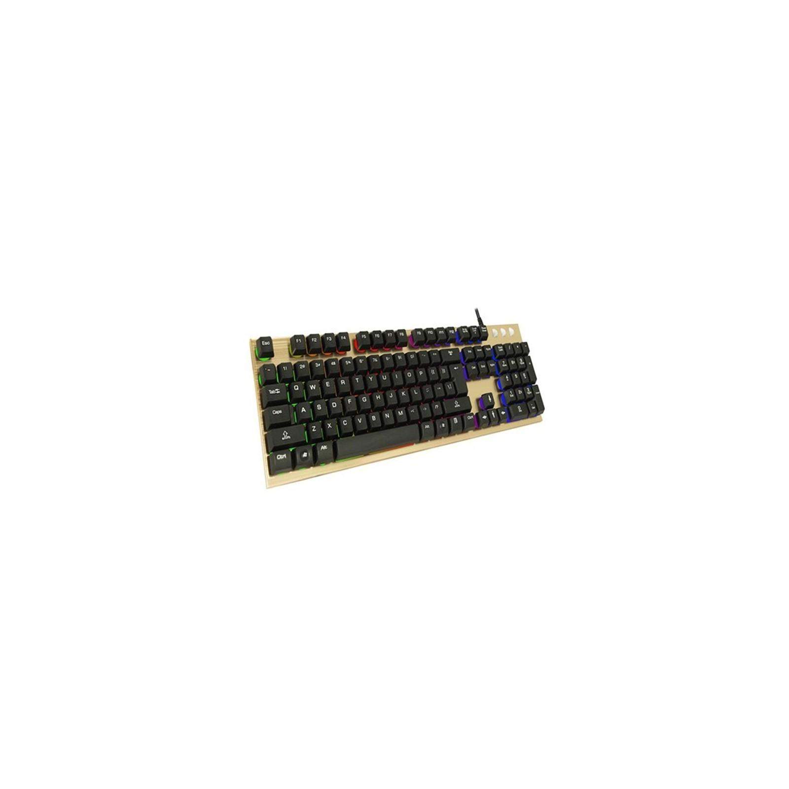 Jedel K910, Clavier Gamer USB Rétroéclairé 7 Couleurs LED Metal Aluminum Jedel K910, Clavier Gamer USB Rétroéclairé 7 Couleurs LED Metal Aluminum