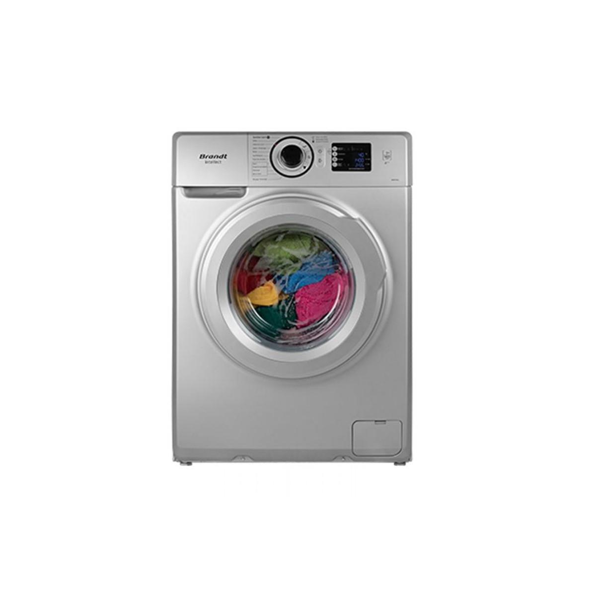 Lave linge frontale Brandt BAM102QVSL 10.5 Kg silver