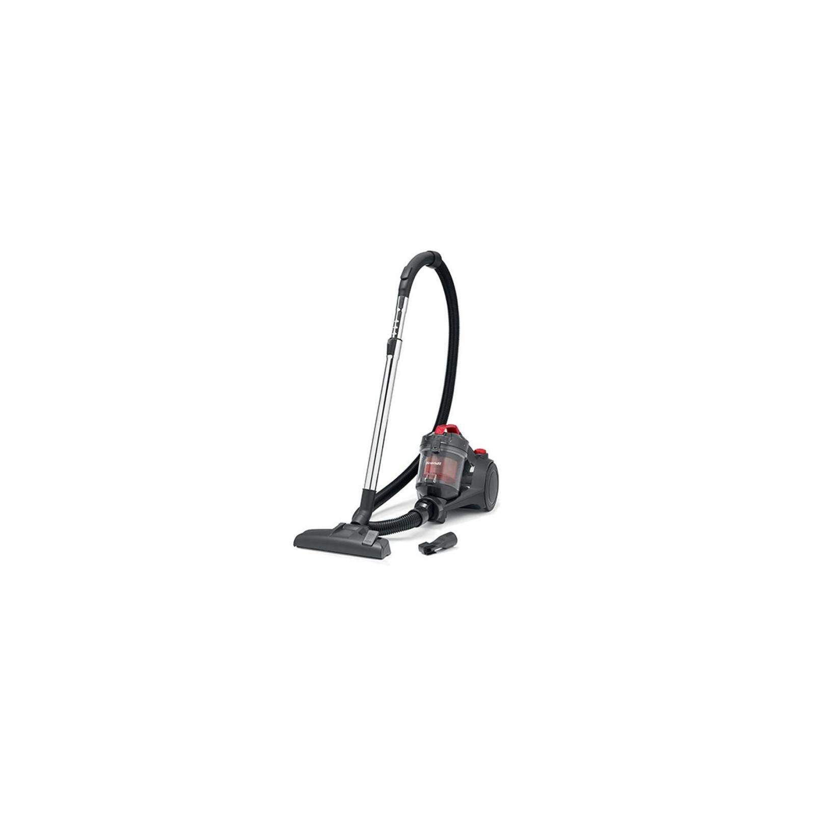 Aspirateur sans sac Brandt ASS120R 1200W Noir & Rouge Aspirateur sans sac Brandt ASS120R 1200W Noir & Rouge