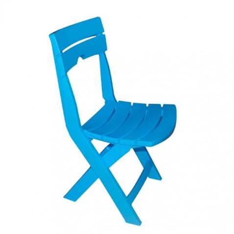 Chaise Pliable RUSPINA, De Sotufab en Bleu - CHP030