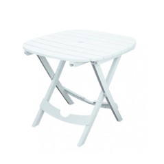 Table pliable portable Ruspina de Sotufab en blanc - TP020