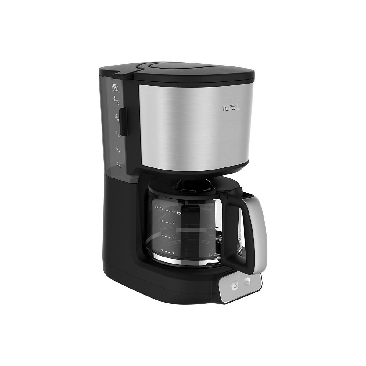 Cafetiére Electrique TEFAL CM470810 1000W 15 Tasses - Inox