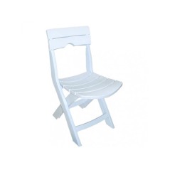 Chaise Pliable RUSPINA de Sotufab en blanc - CHP030