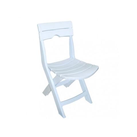 Chaise Pliable RUSPINA de Sotufab en blanc - CHP030