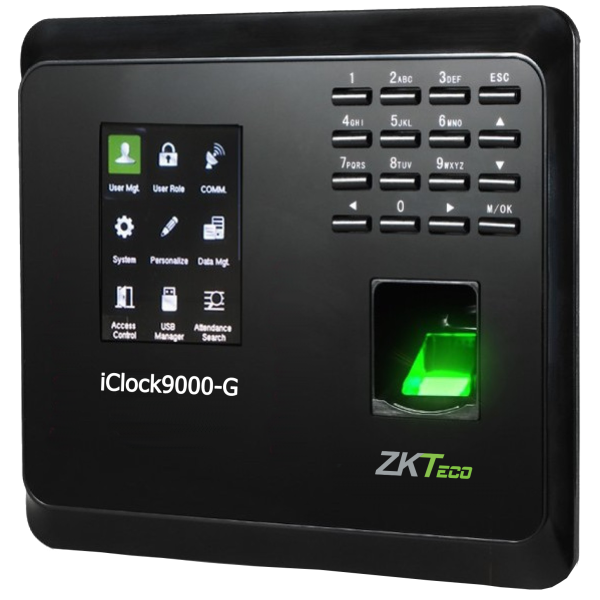 Pointeuse terminal de gestion de temps ICLOCK9000-G