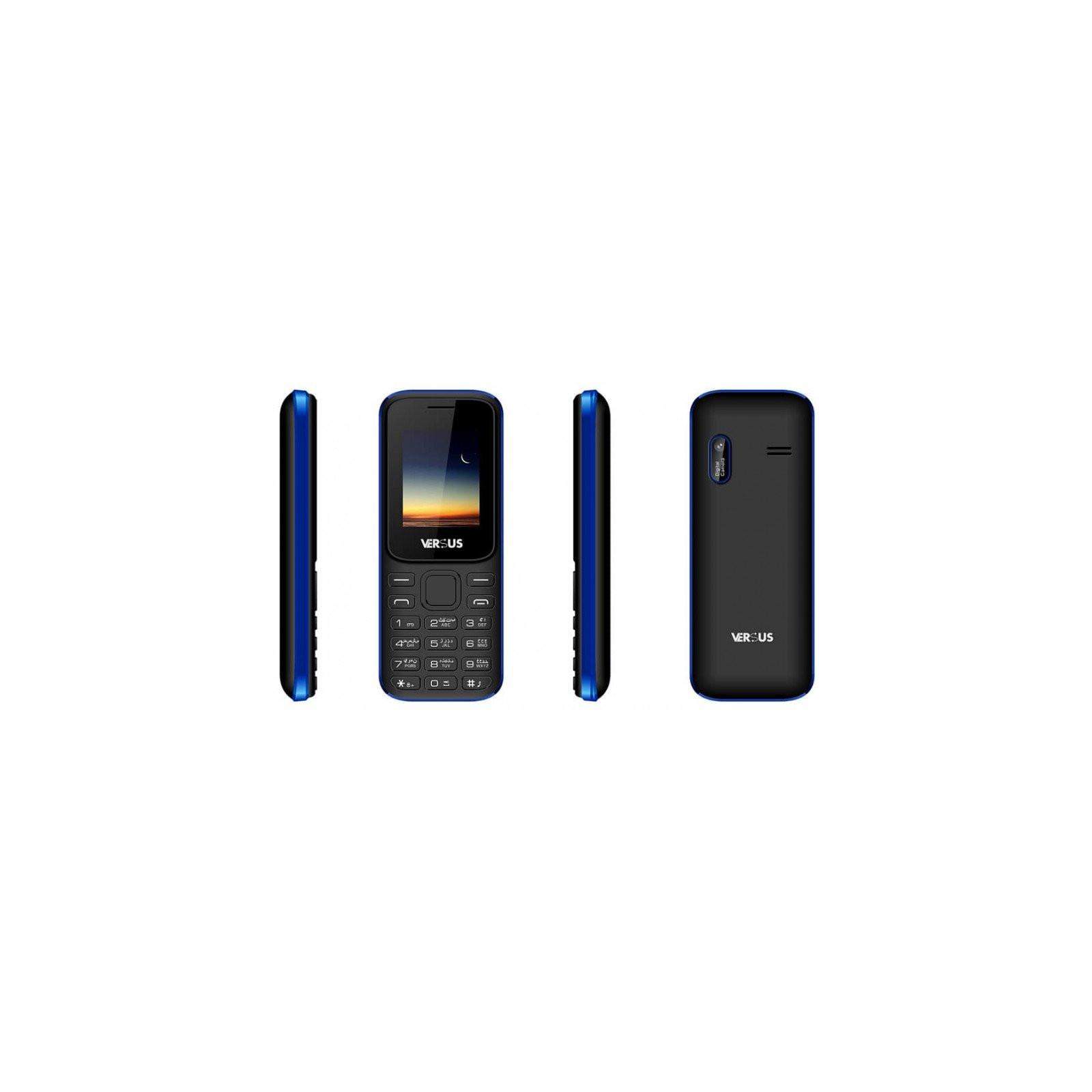 Téléphone Portable VERSUS X7 noir et bleu Téléphone Portable VERSUS X7 noir et bleu