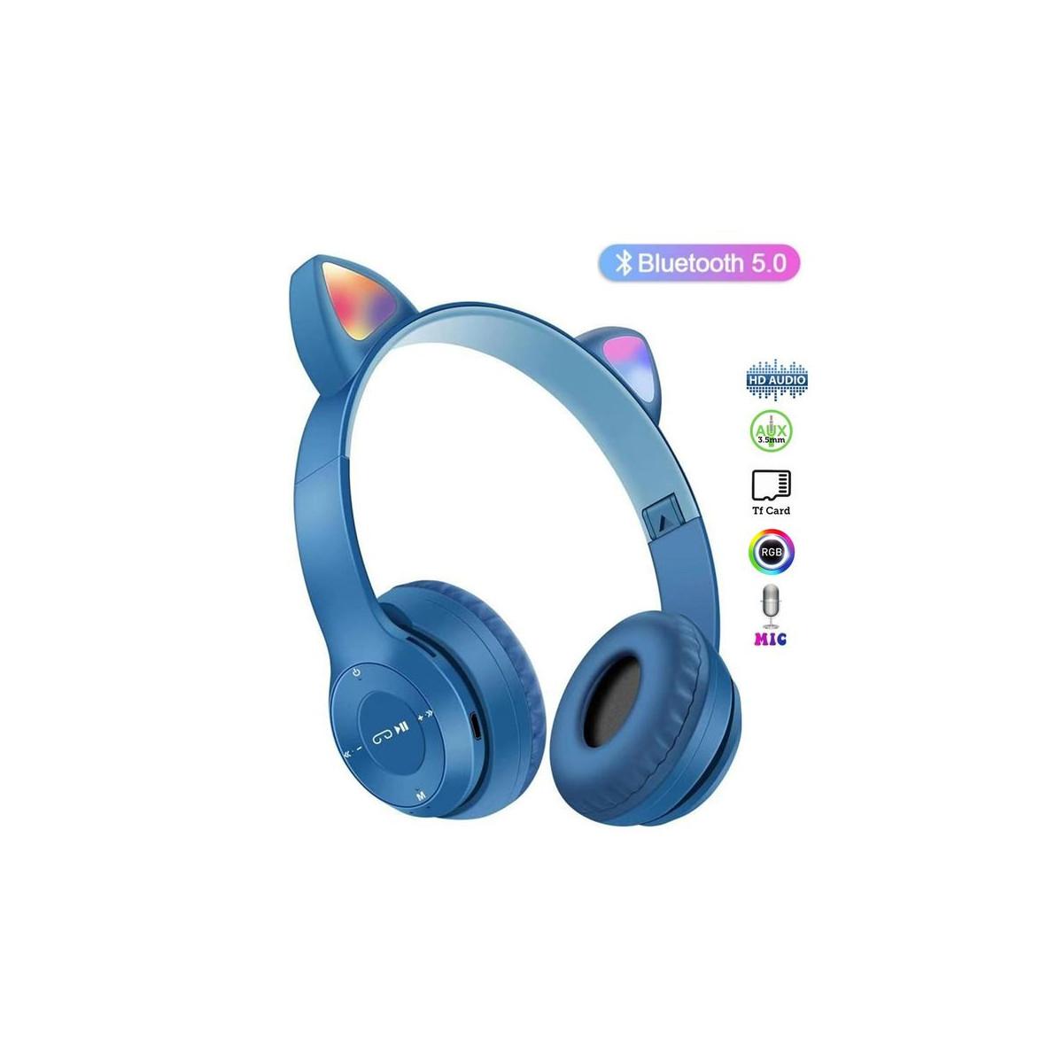 Micro casque BT P47M Bleu