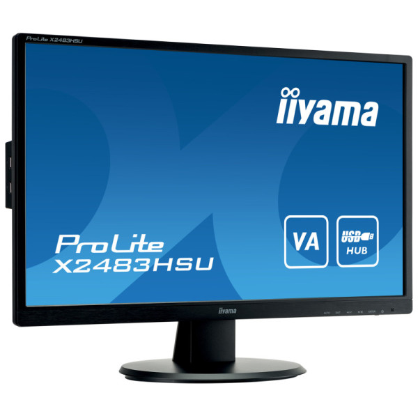 Écran iiyama Full HD PROLITE 24'' VA avec hub USB