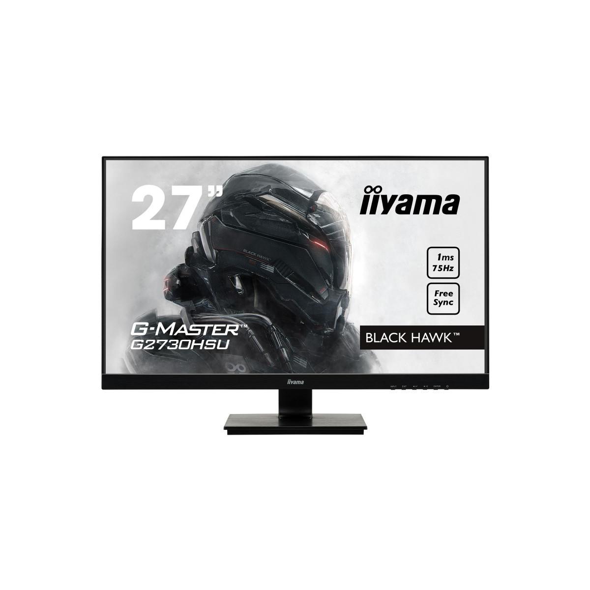 Ecran Gaming 27 pouces Full HD LED Iiyama G-MASTER (G2730HSU-B1)