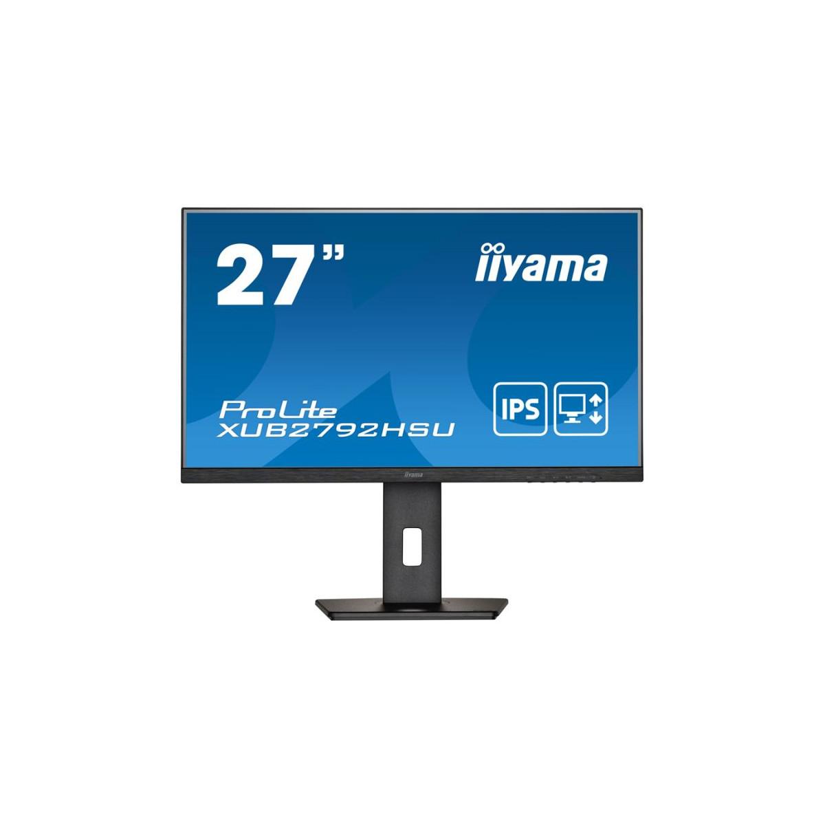 Ecran iiyama Prolite XUB2792HSU-B5 27'' FHD IPS