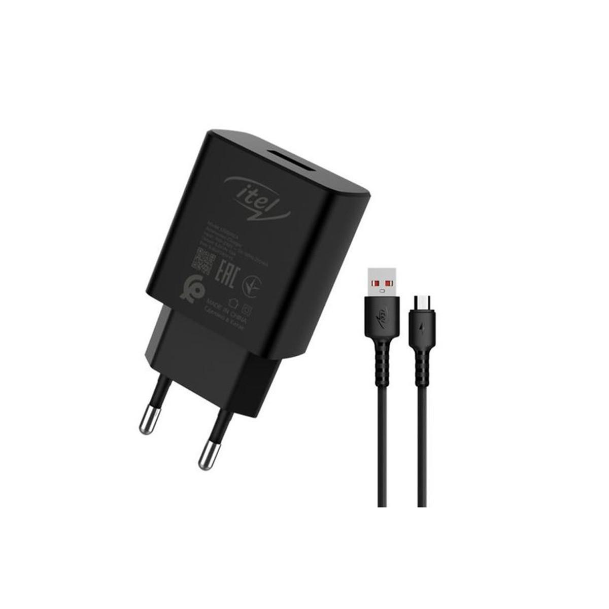 Chargeur Itel U050IEA USB vers Micro USB noir