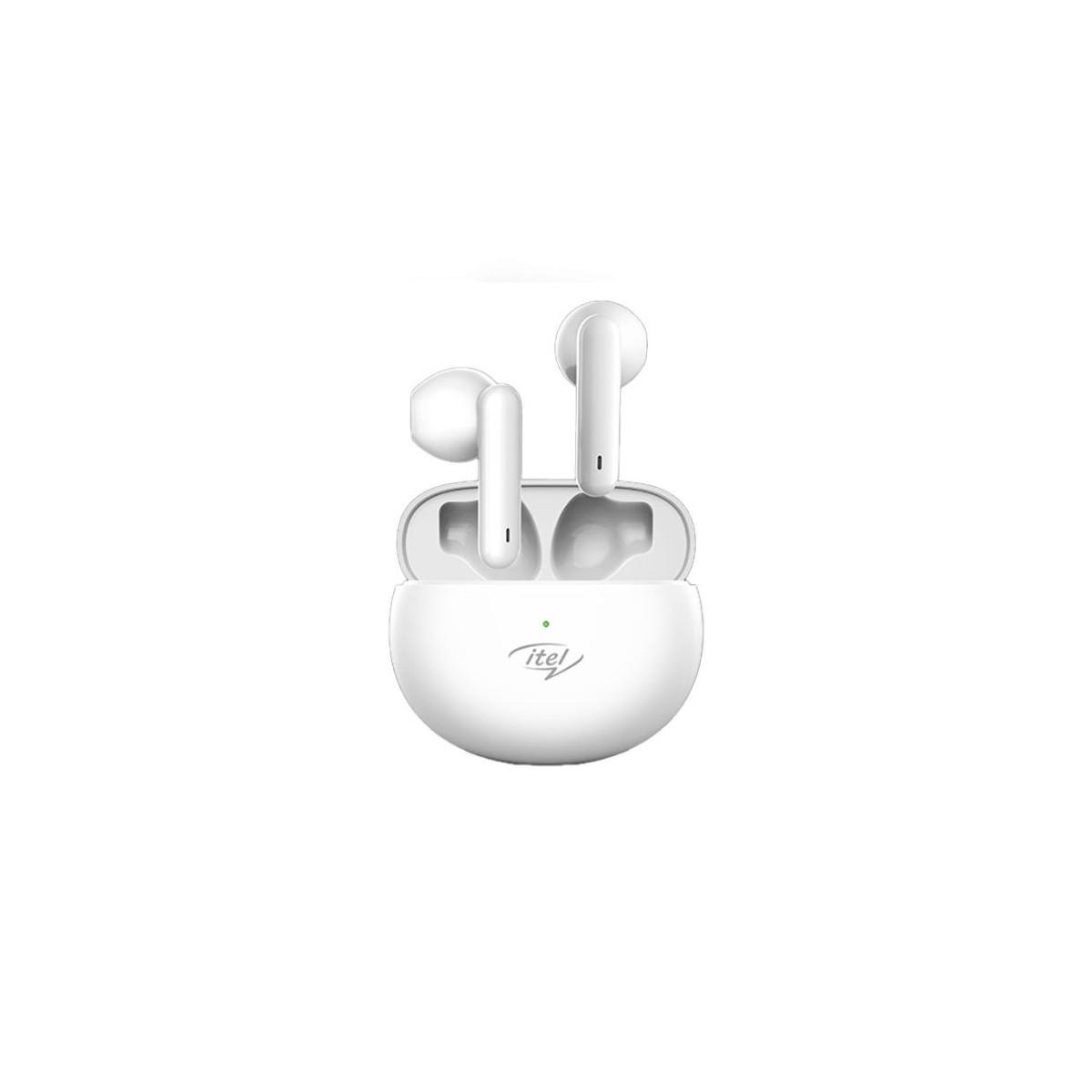 Écouteurs Sans Fil ITEL T1 NEO Bluetooth blanc