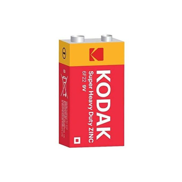 Kodak Super Heavy Duty ZINC, Pile 9 V Zinc