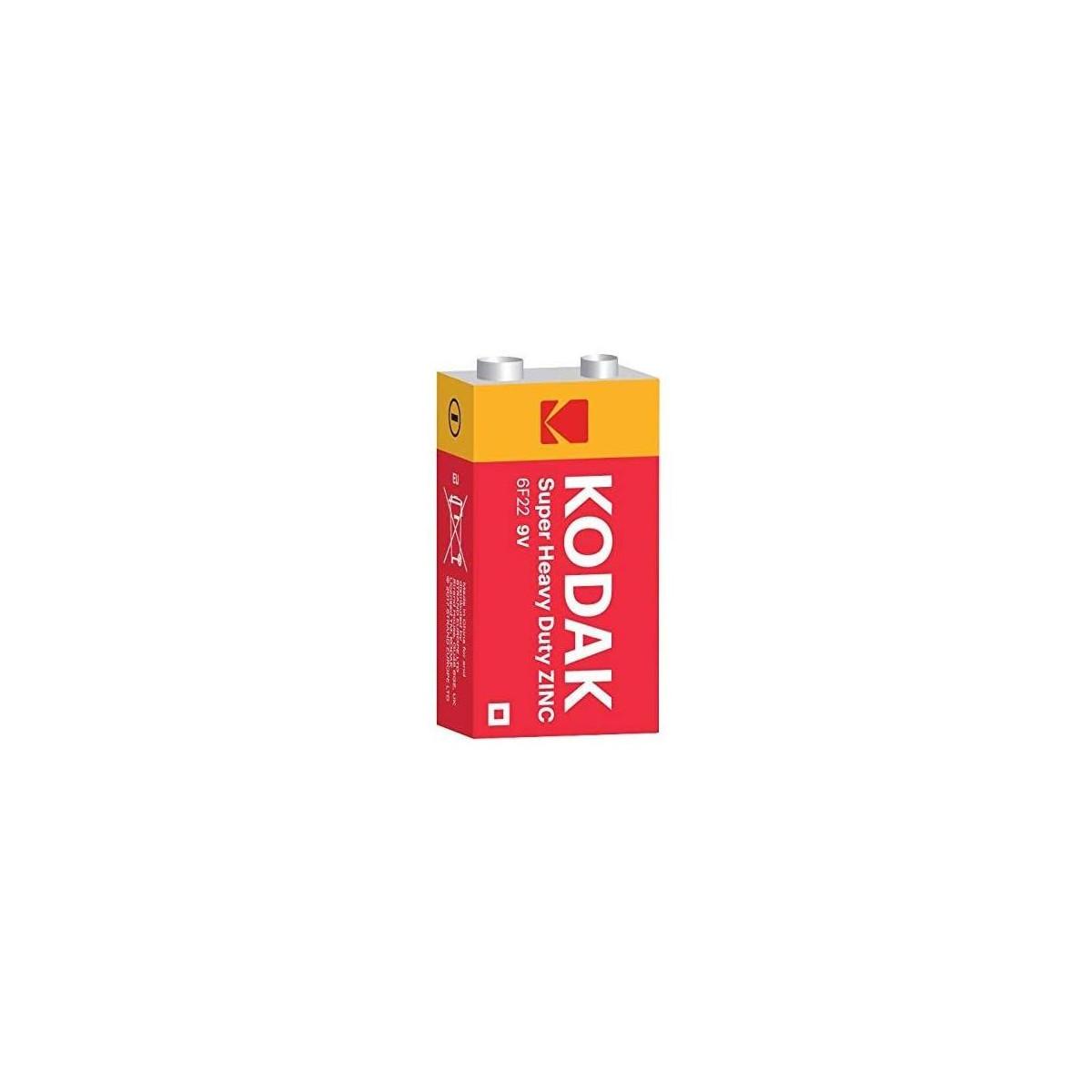 Kodak Super Heavy Duty ZINC, Pile 9 V Zinc