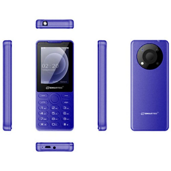 Téléphone Portable Smartec S24 bleu