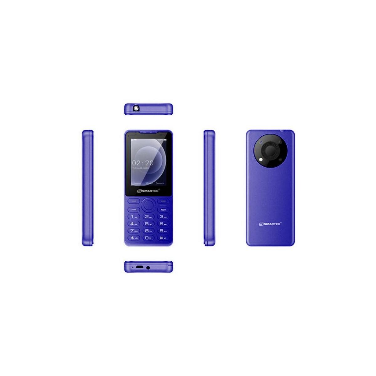 Téléphone Portable Smartec S24 bleu