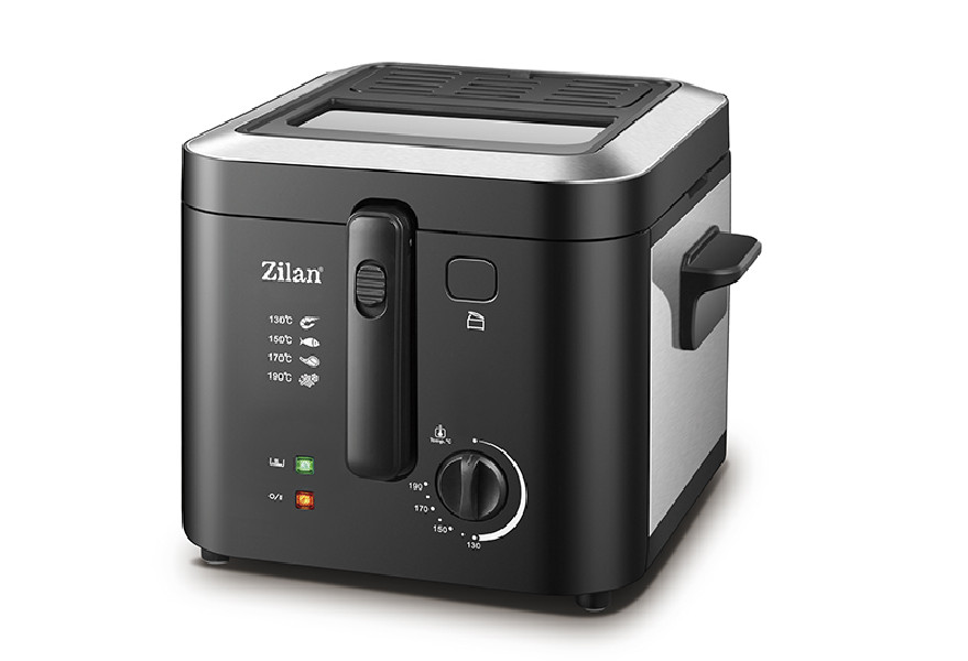 Friteuse électrique ZILAN noir ZLN0010 2,5 litres