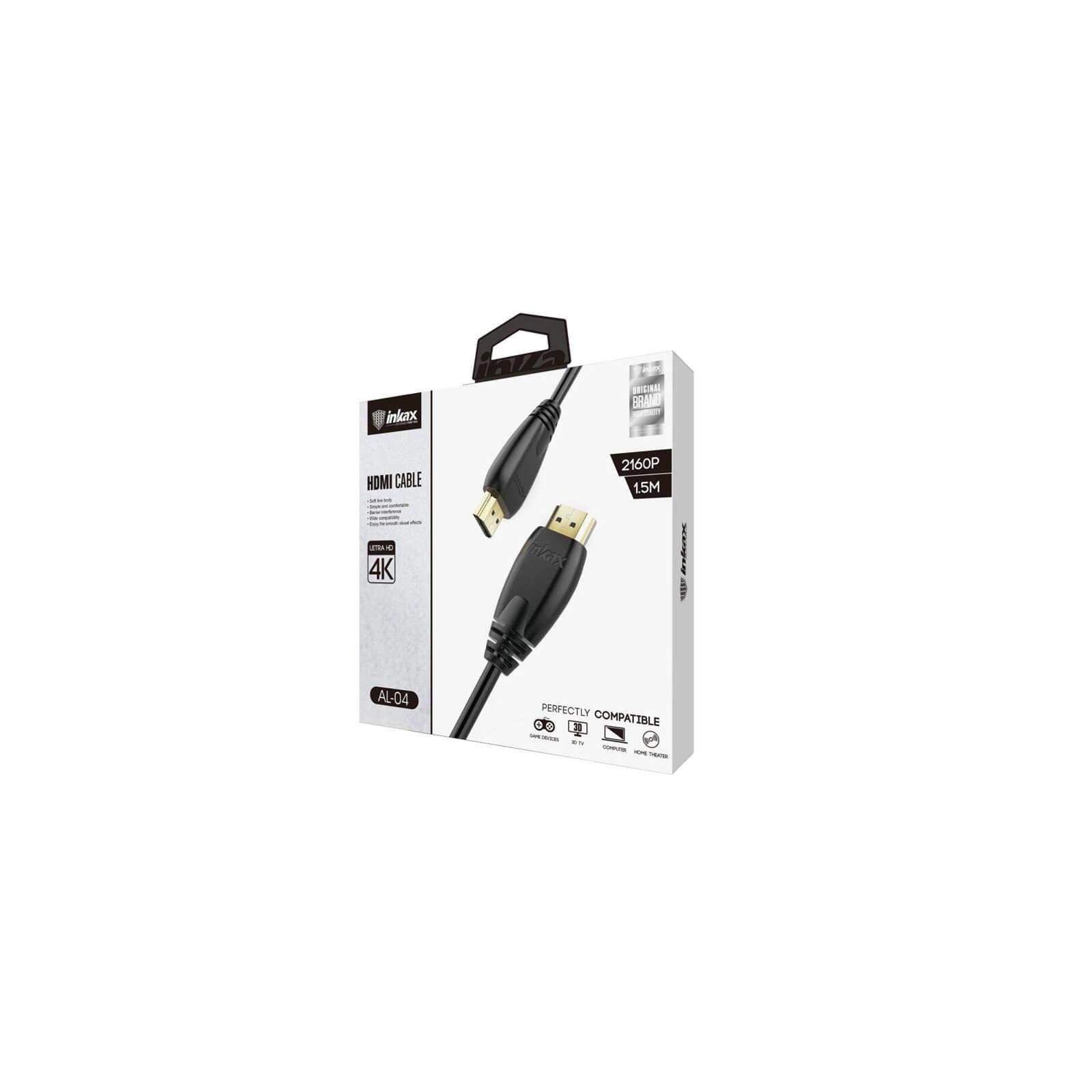 Câble INKAX HDMI AL 04 1,5 mètre Câble INKAX HDMI AL 04 1,5 mètre