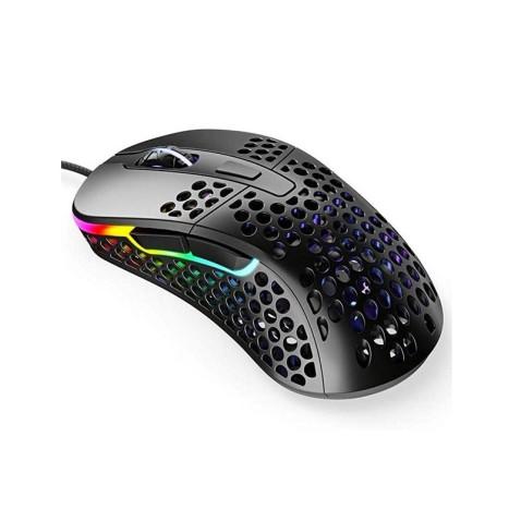 Xtrfy M4 RGB, Souris Gamer Noir de 16000 dpi réglable avec 6 boutons