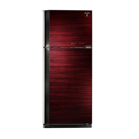 Sharp SJ-GV58A-RD, Réfrigérateur 510 Litres NoFrost Inverter rouge