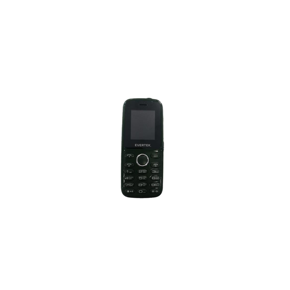 Téléphone portable Evertek E18 noir