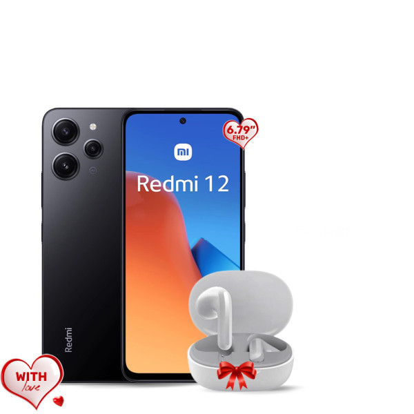 Smartphone Xiaomi Redmi 12 4G 8 256 Go noir