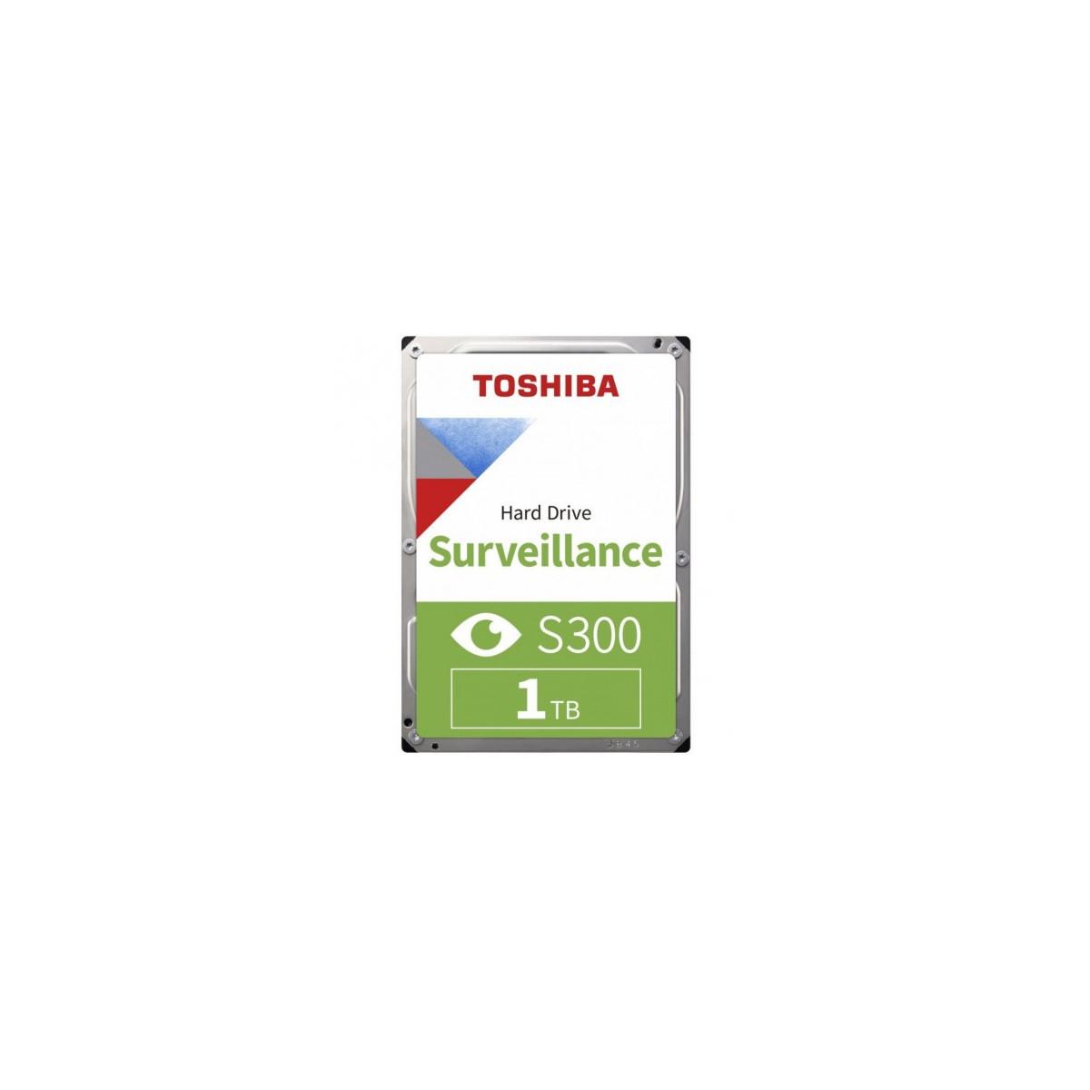 Disque Dur Interne 3.5" Toshiba S300 pour vidéosurveillance 1 To