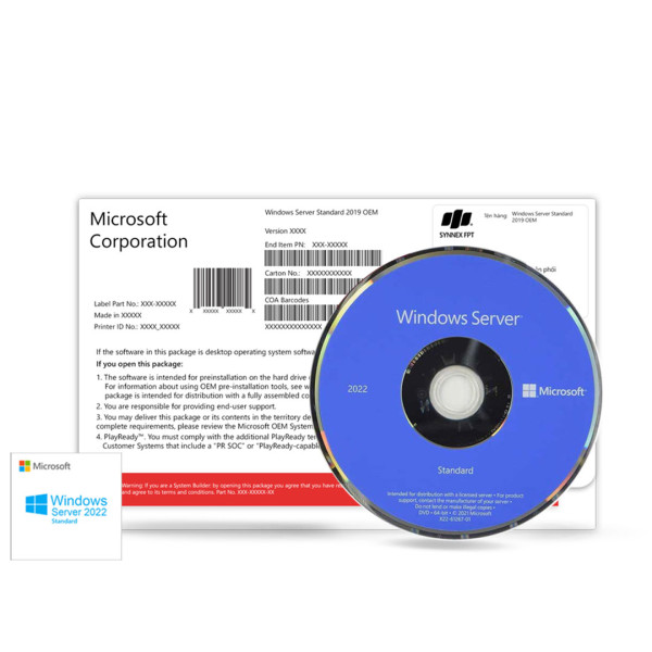 Microsoft Windows Server 2022 Standard 16 cœurs