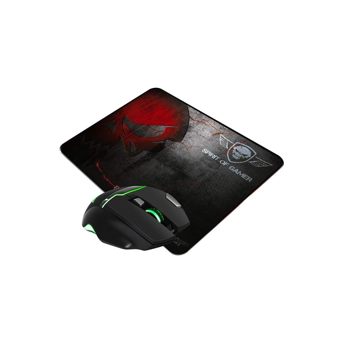 Pack souris + Tapis Gaming Spirit of Gamer Elite M10